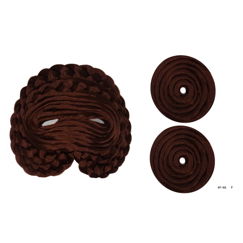Moños de Fallera completo en fibra