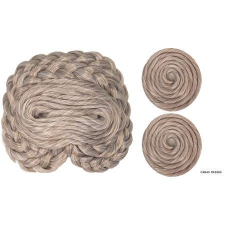 Moños de Fallera completo en fibra