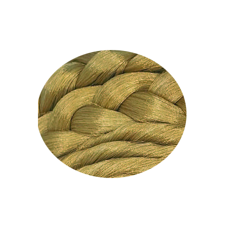 Trenza sintética para moños regionales