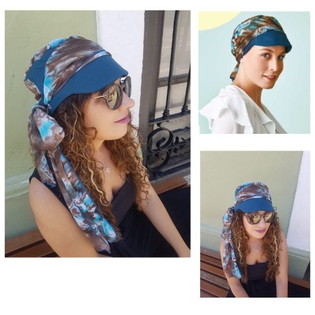 TURBANTE con visera   Bambou Sant Germain