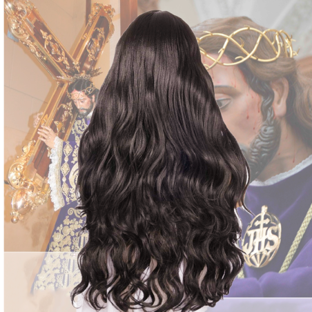 Peluca Jesús Nazareno en Cabello Natural o Fibra | Alta Posticería