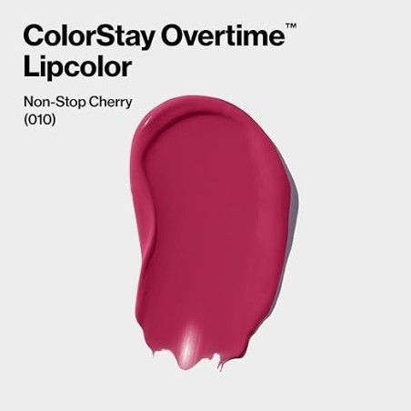 Labial líquido ColorStay Overtime Revlon, sofa, manzanilla, brillante,