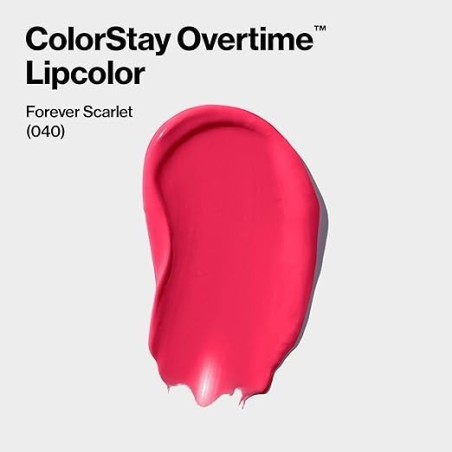 Labial líquido ColorStay Overtime Revlon, sofa, manzanilla, brillante,