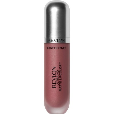 Labial líquido Ultra HD Matte Lipcolor revlon, vainilla, aplicador pro