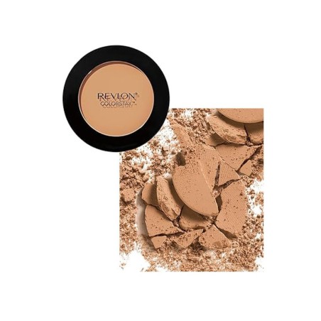 Polvos compactos ColorStay Revlon, suave, fino, fresco, mate, sin bril