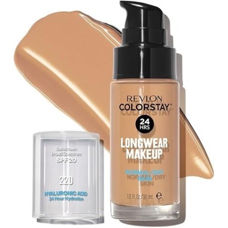 Base de maquillaje ColorStay  piel Normal Seca, sin perfume, sin aceit