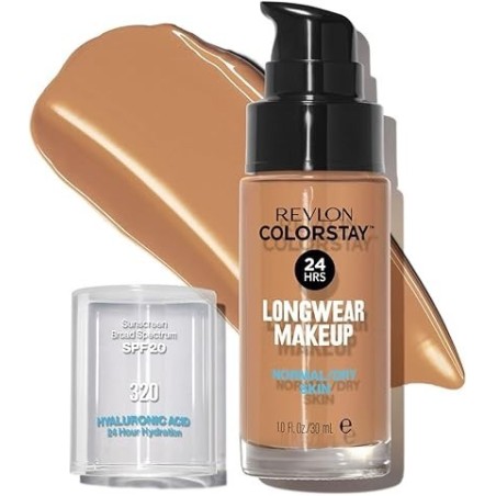 Base de maquillaje ColorStay  piel Normal Seca, sin perfume, sin aceit