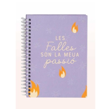 Libreta "Les Falles son la meua passió". Moñaditas