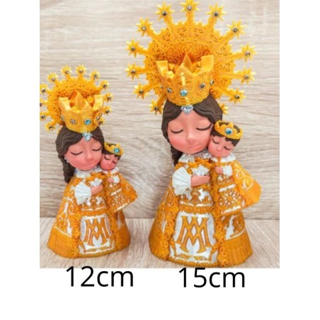 Angeleta Geperudeta Entera 15 cm. Pinzellades artesania