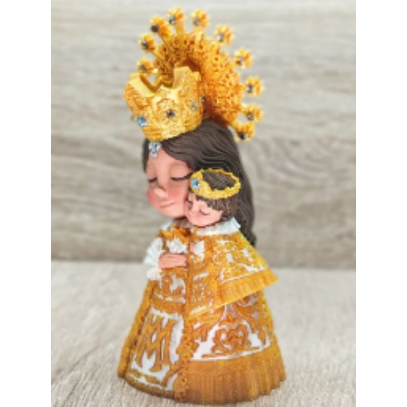 Angeleta Geperudeta Entera 15 cm. Pinzellades artesania