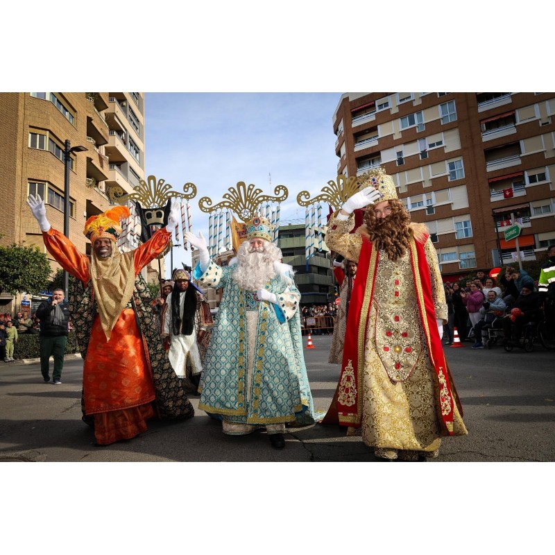 Conjunto reyes magos tres piezas