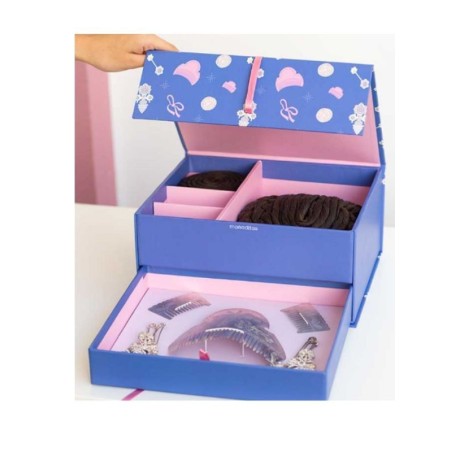 Caja de moños para la peluquería de moñaditas