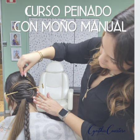 Curso Moño manual Fallera | Formación Realce