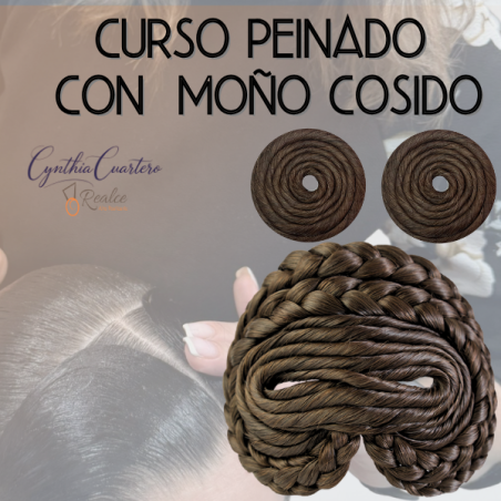 Curso de Moño cosido para Fallera