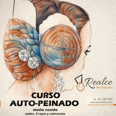 Curso Autopeinado cosido Fallera | Moño Cosido | Realce