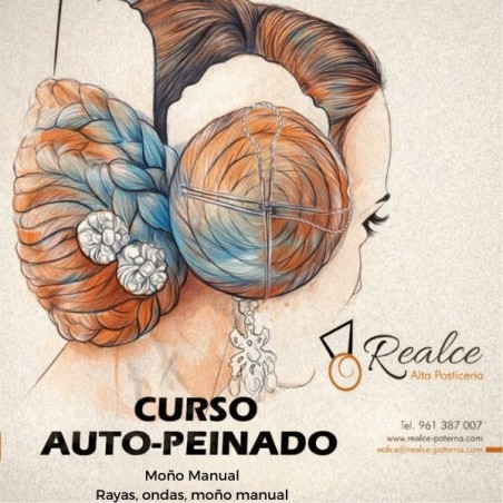 Curso Autopeinado Manual Fallera | Moño Manual | Realce