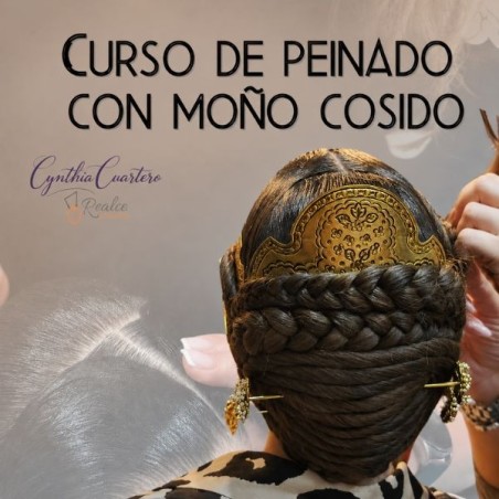 Curso de Moño cosido para Fallera