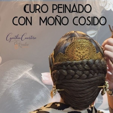 Curso moño de fallera cosido y manual | Formación profesional Realce