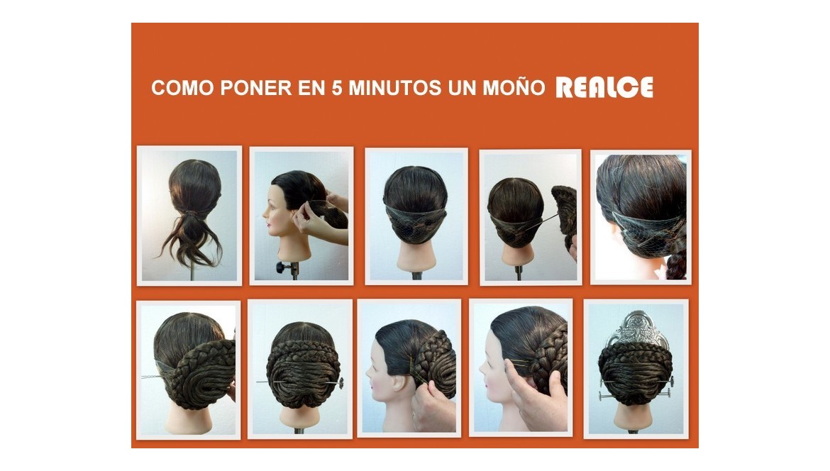 Tutoriales Peinado de Falleras By Loles Grande y Cyntia Cuartero  Realce