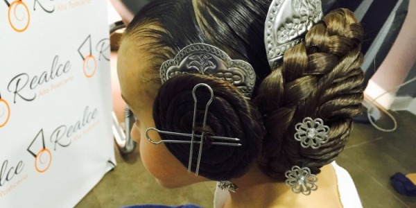 Peinado de Fallera para Niñas: los moños de las pequeñas falleras