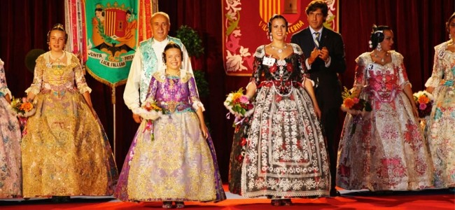 Presentación Falleras Mayores de Paterna 2012
